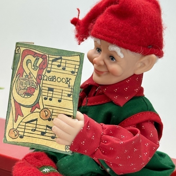 Vtg Holiday Creations Animated Sing Along With Santa Cassette Player With Tape - Picture 7 of 13